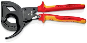 Cable cutter overall L 320 mm max. 60 (600 mm²) mm polished multi-component hand