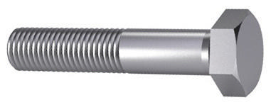 Hexagon head bolt MF ISO 8765 Steel Zinc plated 8.8