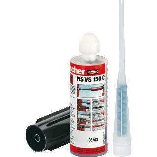 FISCHER Injection cartridge 2 x FIS MR Plus nozzles VS150C