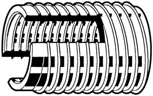 Inserții autofiletante cu filet interior cu locaş hexagonal 302 2 Oțel Întărit Zincat