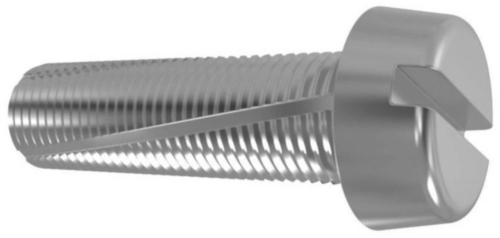 Slotted cheesehead din 7513b DIN 7513 B Steel Zinc plated M4X10