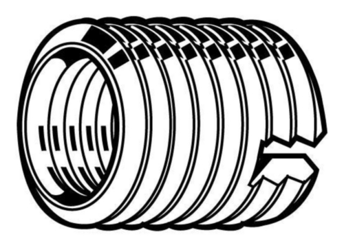 Insert voor kunststof, Thread-Fix Messing CU2/CU3