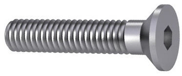 Countersunk head socket cap screws
