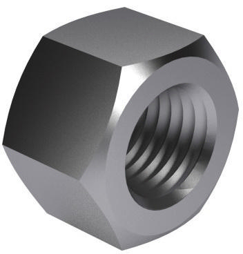 Prevailing torque type hexagon nut, all metal, ISO metric ISO 7042 Steel Hot dip galvanized 8 ISO metric
