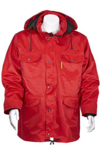 TRIF SUPER PARKA CZERWONY, L