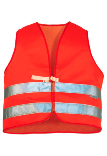 Triffic High visibility safety vest Road safety vest en-471 Fluorescent orange ONE SIZE