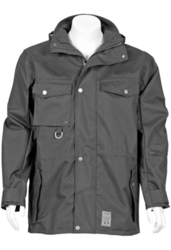 TRIF SOLID PARKA ANTHRACITE, 4XL