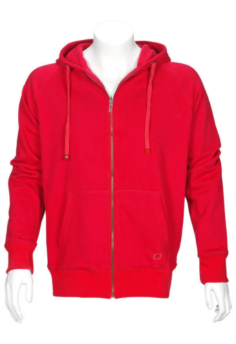 Triffic Sweater Storm Camisola com capuz e fecho éclair integral Vermelho 4XL