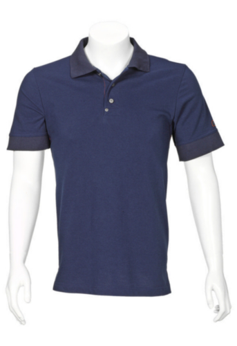Triffic T-shirt Solid Polo shirt short sleeves Navy blue XS