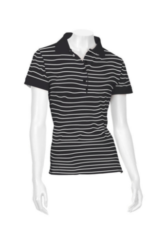 Triffic T-shirt Solid Poloshirt k.m. dames Grijs/Wit XL