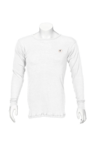 Triffic Turtleneck long sleeve Solid Bodydry t-shirt ø neck long sleeves White L