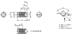 Pružné opěrky s drážkou a kuličkou, pojistka LONG-LOK Ocel 5.8 Čierno oxidovaný  M16
