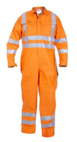 Hydrowear Coverall Melbourne Multi standard Coveral Hi-Vis laranja 52