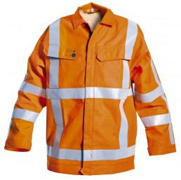 Hydrowear Summer jacket Mill Multi standard Jacket Hi-Vis orange 4XL