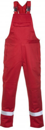 Hydrowear Coverall Mal Offshore Bib and brace Red 50