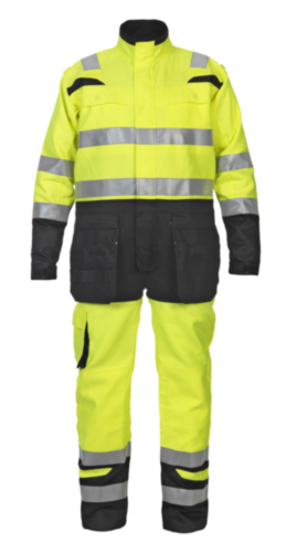 Hydrowear High visibility coverall Mura Yellow/Black 56