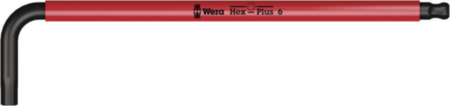 Wera Clés mâle six pans 950 SPKL HF Multicolour HF6,0X172