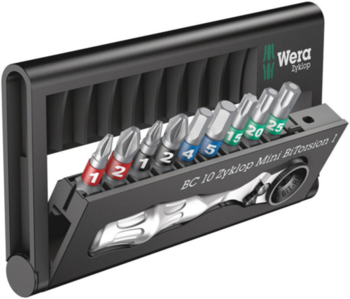 Wera Bit sets Bit-Check 10 Zyklop Mini BiTorsion 1 MINI BITORSION 1