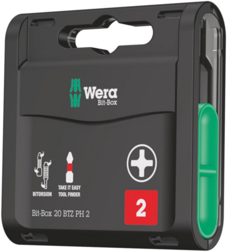 Wera Bit-Sets Bit-Box 20 BTZ PH PH 2X25