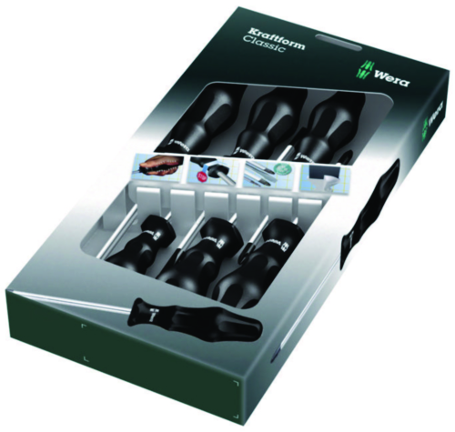 WERA SCREW DRIVER SET 6 PIECES 1734