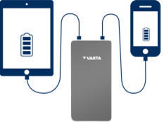 Varta Batterij/Accu 6000MAH 1PC