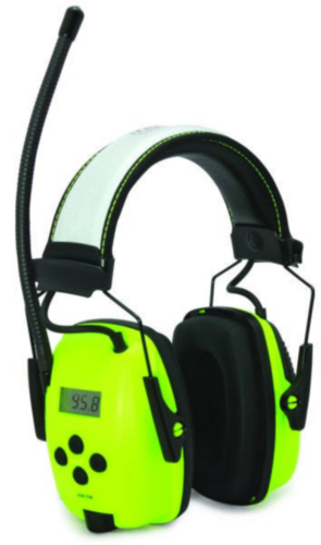 Honeywell Earmuffs Sync hi-vis digital AM/FM 1030332 Black 1030332