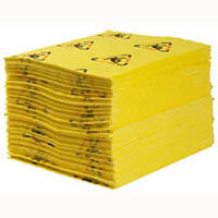 Brady Safety mat SPC-Chemical Black/Red/Yellow CH100 38X 48 CM