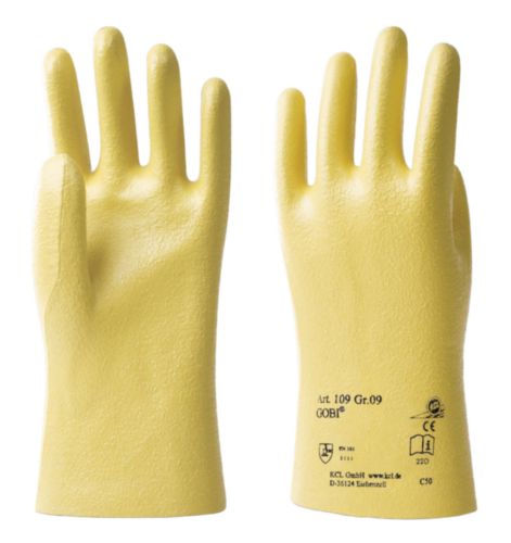 KCL Chemical resistant gloves SIZE10