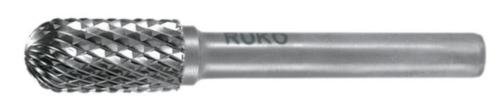 Ruko Rotary burr DIN 8033 A cylinder (ZYA) without end toothing 10,0 MM