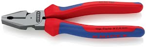 Power combination pliers length 180 mm polished multi-component handles KNIPEX