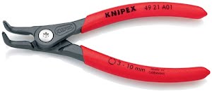 Outer fixing ring pliers A 01 for shaft diameter 3-10 mm length 130 mm KNIPEX