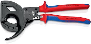 Cable cutter overall L 320 mm max. 60 (600 mm²) mm polished multi-comp.handles K