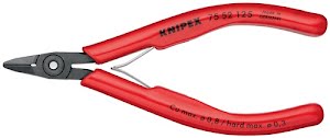 Electronic side cutter length 125 mm shape 5 facet yes KNIPEX