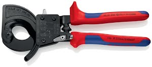 Cable cutter overall L 250 mm max. 32 (240 mm²) mm multi-component handles KNIPE