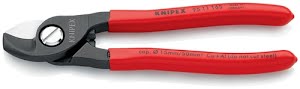 Cable shears length 165 mm plastic-coated KNIPEX