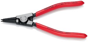 Circlip pliers for shaft diameter 14-18 mm polished length 140 mm Euro slot hang