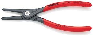 Precisie-borgringtang A 2 voor assen d. 19-60 mm lengte 180 mm KNIPEX