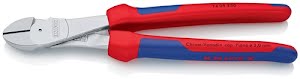 Power side cutter length 250 mm shape 0 multi-component handles KNIPEX