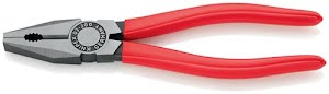 Universal pliers length 200 mm polished plastic coated KNIPEX