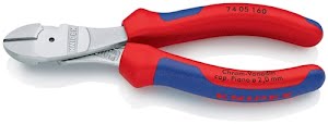 Power side cutter length 160 mm shape 0 multi-component handles KNIPEX