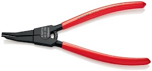 Assembly pliers length 200 mm 30 deg angled burnished length 200 mm KNIPEX