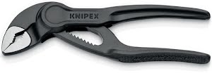 Water pump pliers Cobra® XS length 100 mm clamping width 24 mm KNIPEX