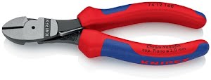 Power side cutter length 160 mm polished shape 1 multi-component handles KNIPEX