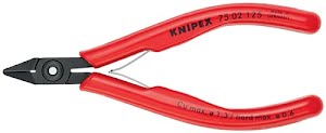 Electronic side cutter length 125 mm shape 0 facet yes KNIPEX