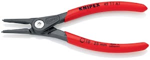 Precisie-borgringtang A 1 voor assen d. 10-25 mm lengte 140 mm KNIPEX