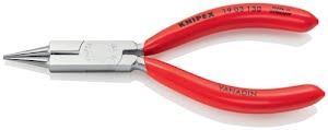 Sieradenbuigtang lengte 130 mm verchroomd kunststof mantel KNIPEX