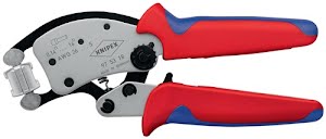 Crimping pliers Twistor16 overall length 200 mm 0.14-16 mm² burnished multi-comp