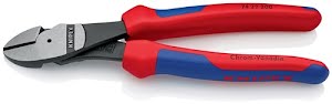 Power side cutter length 200 mm shape 2 multi-component handles KNIPEX