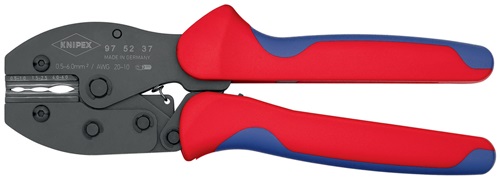 Crimping pliers PreciForce® length 220 mm 0.5-6 (AWG 20-10) mm² 478 g KNIPEX