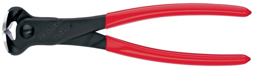 End cutter overall length 200 mm plastic-coated KNIPEX